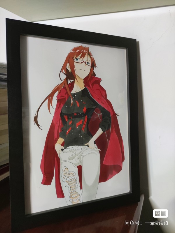 YiLu's EVA Makinami Mari Illustrious Hot Sexy Hand drawing with marker